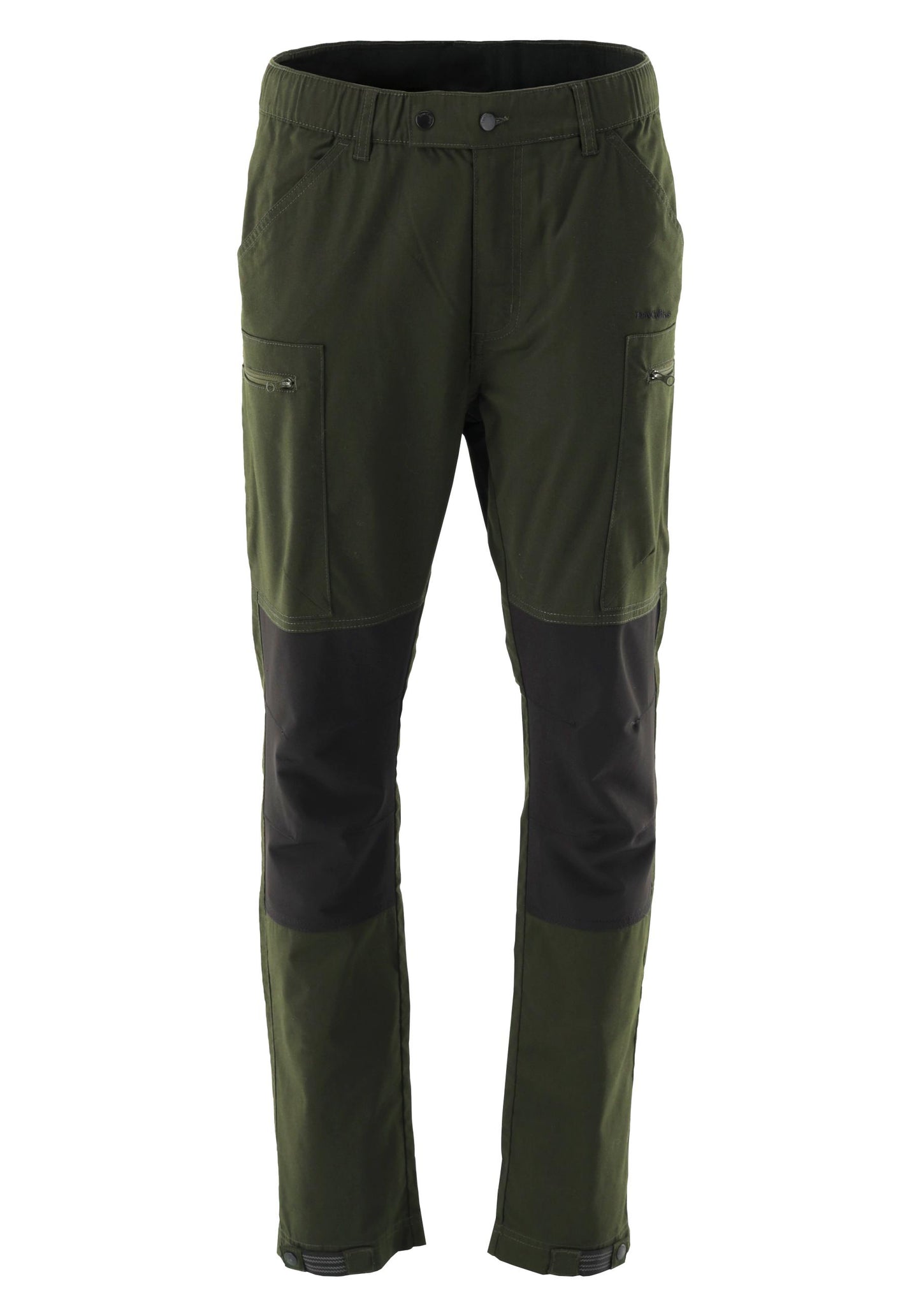 Pantaloni Bărbați Outdoor cu 4 Buzunare — Oliv