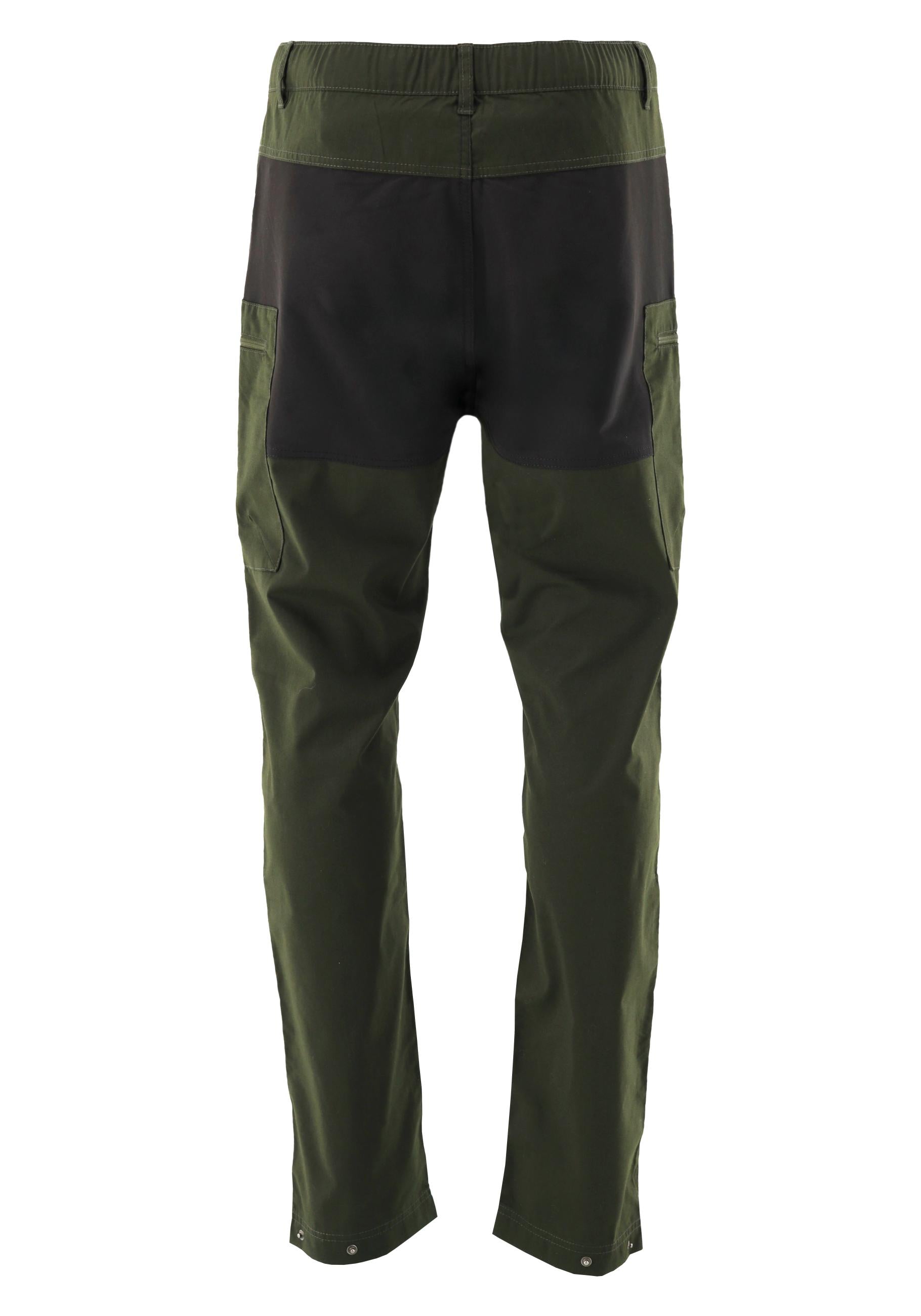 Pantaloni Bărbați Outdoor cu 4 Buzunare — Oliv