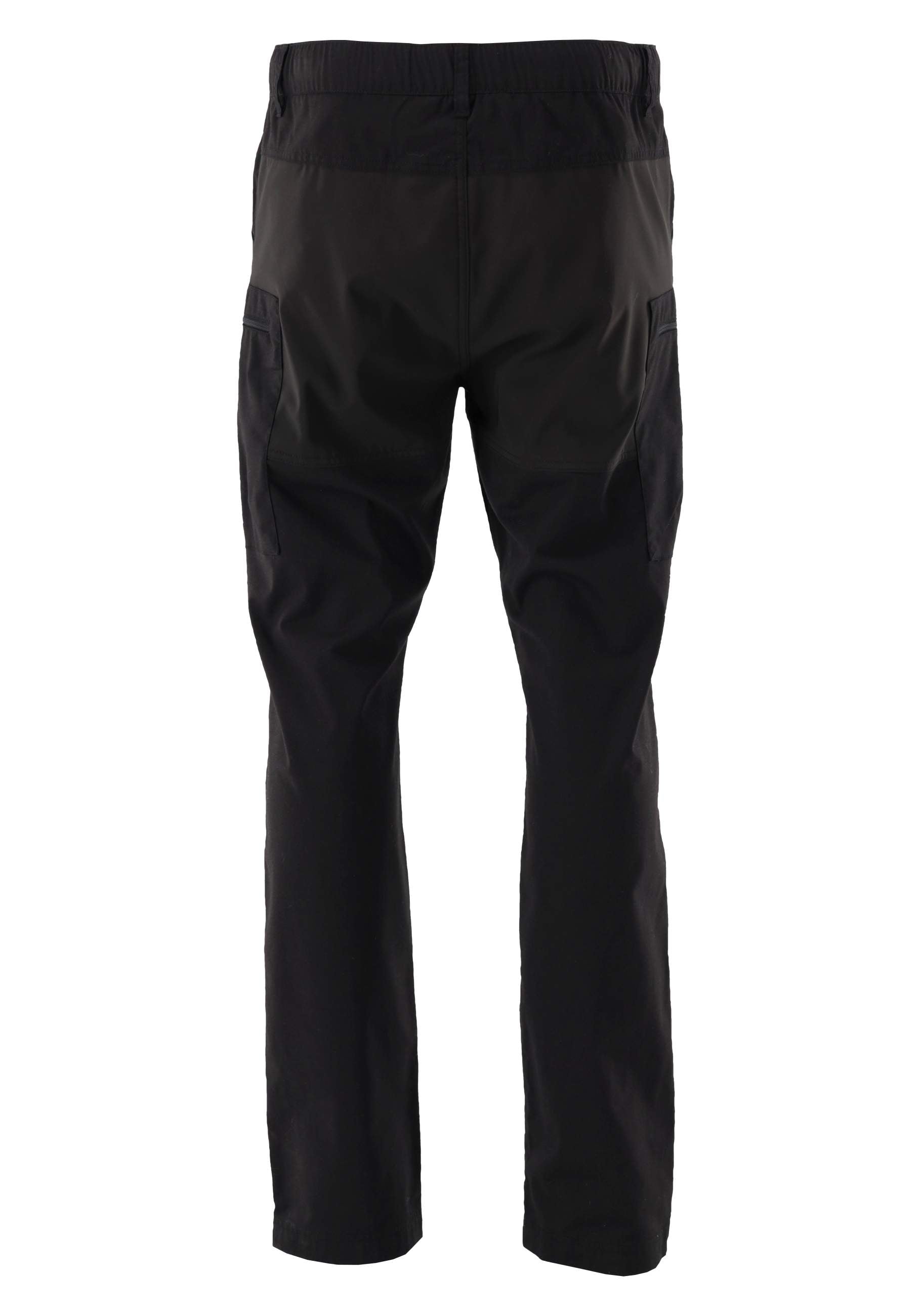 Pantaloni Bărbați Outdoor cu 4 Buzunare — Negru