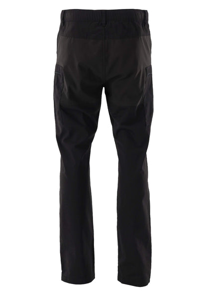 Pantaloni Bărbați Outdoor cu 4 Buzunare — Negru