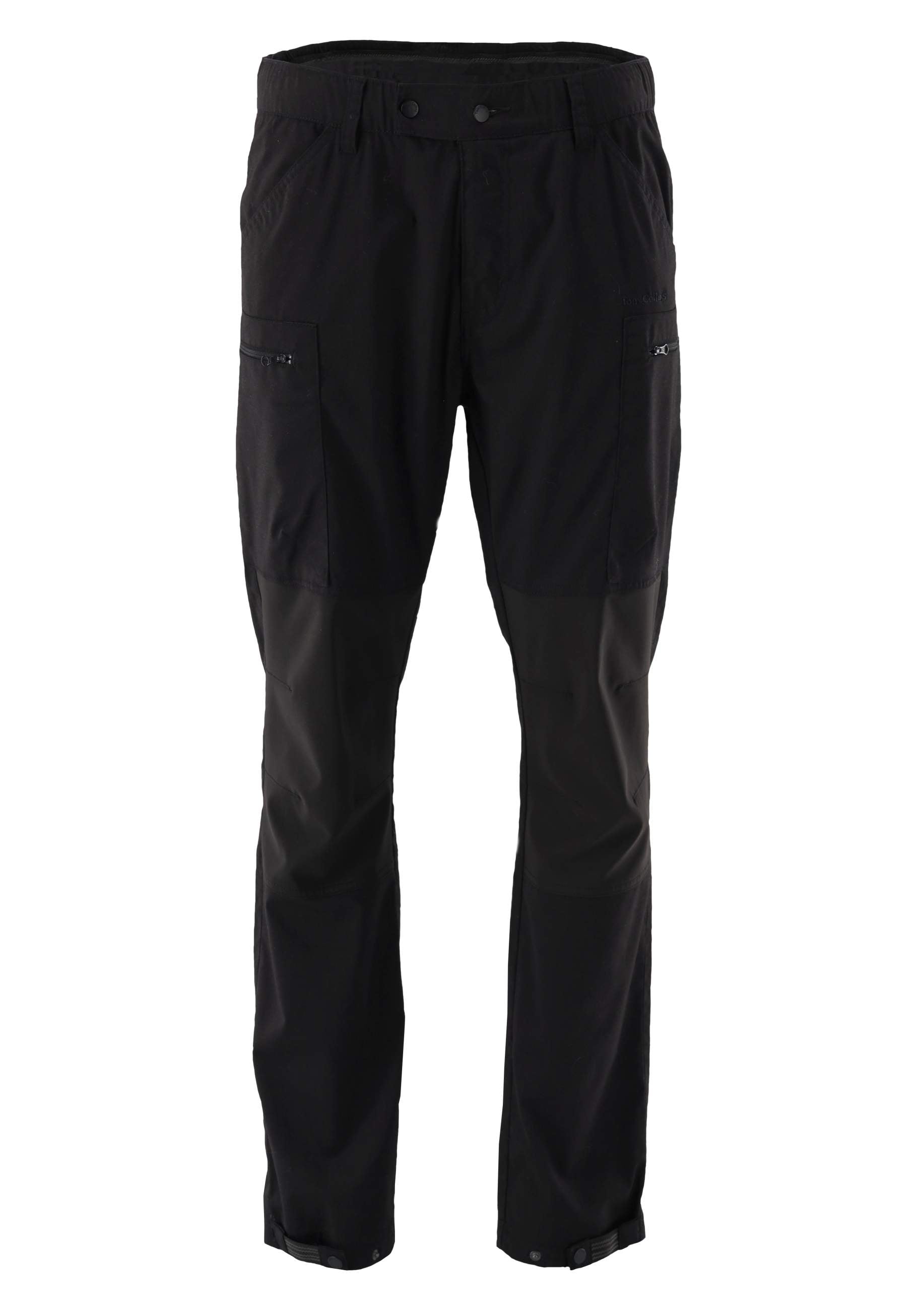 Pantaloni Bărbați Outdoor cu 4 Buzunare — Negru