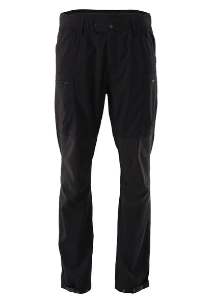 Pantaloni Bărbați Outdoor cu 4 Buzunare — Negru